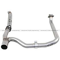 48-46210 Down Pipe - Natural, Stainless Steel, Direct Fit, Kit