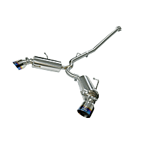 49-36023-L Takeda Series - 2013-2020 Cat-Back Exhaust System - Made of 304 Stainless Steel