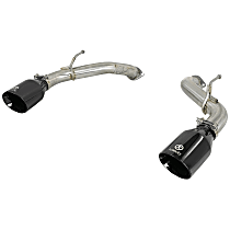 49-36130NM-B Power Takeda Series - 2016-2021 Infiniti Q50 Axle-Back Exhaust System - Made of 304 Stainless Steel