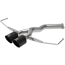 49-37012-B Power Takeda Series - 2019-2021 Hyundai Veloster Axle-Back Exhaust System - Made of 304 Stainless Steel