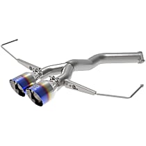 49-37012-L Power Takeda Series - 2019-2021 Hyundai Veloster Axle-Back Exhaust System - Made of 304 Stainless Steel
