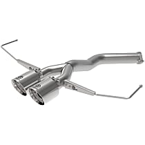 49-37012-P Power Takeda Series - 2019-2021 Hyundai Veloster Axle-Back Exhaust System - Made of 304 Stainless Steel