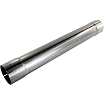 Muffler Delete Pipe - Stainless Steel, Universal