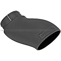 54-72203-S Air Intake Scoop - Black, Plastic, Direct Fit, Sold individually