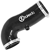 TT-2016B Intake Tube - Black, Silicone, Direct Fit, Sold individually