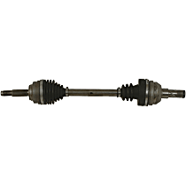 Front, Driver Side Axle Assembly, 1.6L 4Cyl, Remanufactured, Reman Series - Front, Driver Side