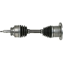 Front, Driver or Passenger Side Axle Assembly, Four Wheel Drive, 5.4L 8Cyl, Remanufactured, 4WD, Reman Series