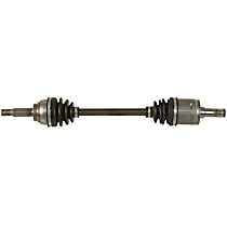 Front, Driver Side Axle Assembly, Non-ABS, Remanufactured, 1.6L 4Cyl Automatic, Transaxle, Reman Series