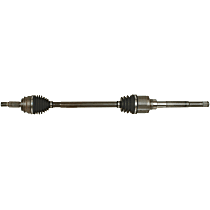 Front, Passenger Side Axle Assembly, Four Wheel Drive, Remanufactured, 4WD, Reman Series