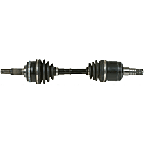 Front, Driver Side Axle Assembly, 4-Wheel ABS, Manual, without Locking Differential, Locking Differential is Identified by a Tag on the Transmission, 3.0L 6Cyl, Remanufactured, Transaxle, Reman Series