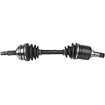 Front, Driver Side Axle Assembly, 4-Wheel ABS, Automatic, without Locking Differential, Locking Differential is Identified by a Tag on the Transmission, 3.0L 6Cyl, Remanufactured, Transaxle, Reman Series
