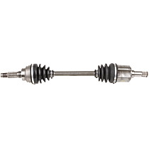Front, Driver Side Axle Assembly, Non-ABS, Manual , 1.6L 4Cyl, Remanufactured, Transaxle, Reman Series