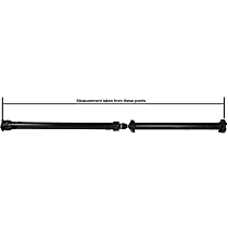 65-3502 Driveshaft, 76.69 in. Length - Rear