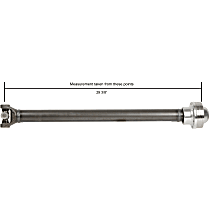 65-9293 Front Driveshaft,, 29.37 in. Length, Reman Series