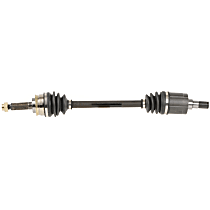 Front, Driver Side Axle Assembly, Automatic Transaxle, New, New Series
