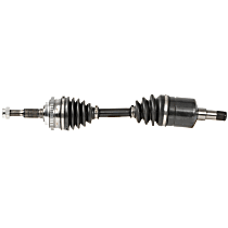 Front, Driver Side Axle Assembly, Manual Transaxle, New, New Series