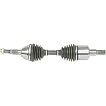 Front, Driver Side Axle Assembly, Four Wheel Drive, Without High Wider Package (Zr2), 4.3L 6Cyl, New, 4WD, New Series