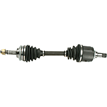 Front, Driver Side Axle Assembly, -Wheel ABS, Automatic , 1.6L 4Cyl, New, Transaxle, New Series