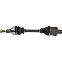 Front, Passenger Side Axle Assembly, With Standard Neoprene Outboard Boot, 3.6L 6Cyl, New, New Series
