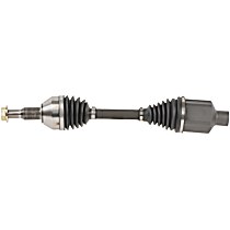 Front, Passenger Side Axle Assembly, Supplied With Optional Heavy Duty Thermoplastic Outboard Boot, New, New Series