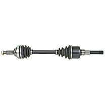 Front, Driver Side Axle Assembly, New, 2.0L 4Cyl Automatic, Transaxle, New Series