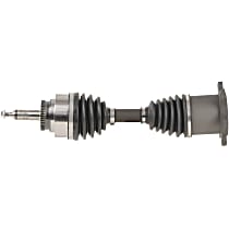 Front, Driver or Passenger Side Axle Assembly, Four Wheel Drive, Supplied with Optional Heavy Duty Thermoplastic Outboard Boot, 5.4L 8Cyl, New, 4WD, New Series