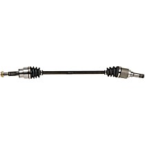 Rear, Driver Side Axle Assembly, All Wheel Drive, 3.5L 6Cyl, New, AWD, New Series
