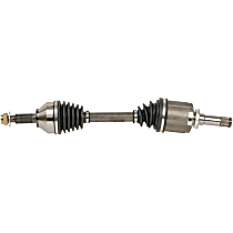 Front, Driver Side Axle Assembly, Turbocharged, New, 3.5L 6Cyl New Series