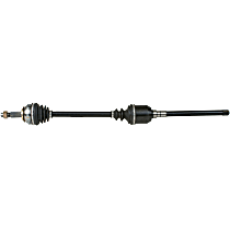 Front, Passenger Side Axle Assembly, All Wheel Drive, Except Intermediate Shaft, New, AWD, New Series