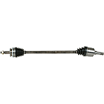 Front, Passenger Side Axle Assembly, 4-Wheel ABS, New, New Series