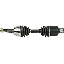 Front, Driver or Passenger Side Axle Assembly, Four Wheel Drive, Supplied with Standard Neoprene Outboard Boot, New, 4WD, 4.7L 8Cyl New Series