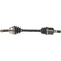 Front, Driver Side Axle Assembly, -Wheel ABS, New, 2.0L 4Cyl Automatic, Transaxle, New Series