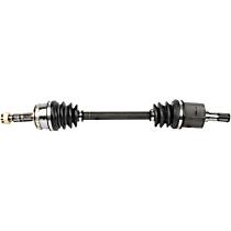Front, Driver Side Axle Assembly, New, 1.6L 4Cyl Automatic, Transaxle, New Series