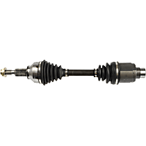 Front, Passenger Side Axle Assembly, -Speed, Automatic , 2.4L 4Cyl, New, Transaxle, 6, New Series