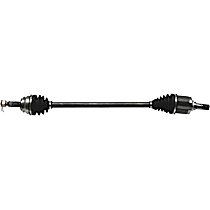 Front, Passenger Side Axle Assembly, New, Automatic CVT, Transaxle