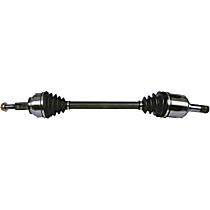 Rear, Driver or Passenger Side Axle Assembly, All Wheel Drive, With 230 Mm Rear Axle; With 2 Speed Transfer Case, New, AWD, 5.7L 8Cyl