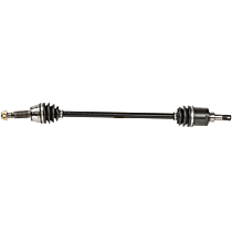 Rear, Driver or Passenger Side Axle Assembly, Four Wheel Drive, New, 4WD, 3.5L 6Cyl New Series