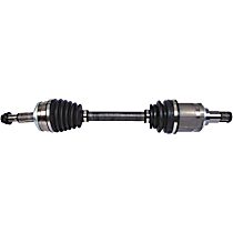 Front, Driver Side Axle Assembly, New, 2.5L 4Cyl Manual, Transaxle