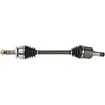 Front, Driver Side Axle Assembly, New, 3.8L 6Cyl New Series