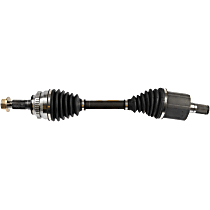 Front, Driver Side Axle Assembly, Supplied with Standard Neoprene Outboard Boot, New, New Series
