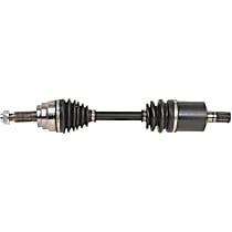 Front, Driver Side Axle Assembly, New, 3.7L 6Cyl New Series