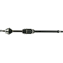 Front, Passenger Side Axle Assembly, New, New Series