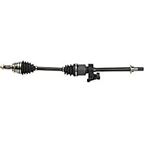 Front, Passenger Side Axle Assembly, New, 1.6L 4Cyl Automatic CVT, Transaxle, New Series