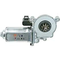 Front, Driver Side Window Motor, Without Regulator, New, New Series