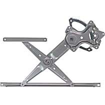 Front or Rear, Passenger Side Power Window Regulator, Without Motor, North American Built, OE Replacement Series - Front or Rear, Passenger Side