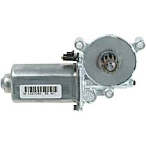 Front or Rear, Driver Side Window Motor, Contains Gear, Without Regulator, New, New Series - Front or Rear, Driver Side