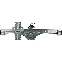Rear, Driver Side Power Window Regulator, With Motor, OE Replacement Series