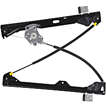 Rear, Driver Side Power Window Regulator, Without Motor, With  Windows, New Series