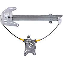 Rear, Passenger Side Power Window Regulator, Without Motor, OE Replacement Series