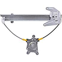 Rear, Driver Side Power Window Regulator, Without Motor, OE Replacement Series